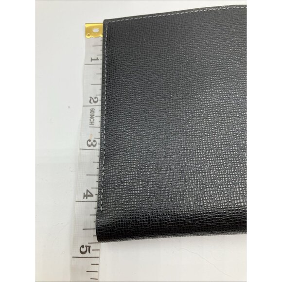 NWOT Defend Paris Black Bifold Wallet With Eyelet For Chain - Picture 6 of 8